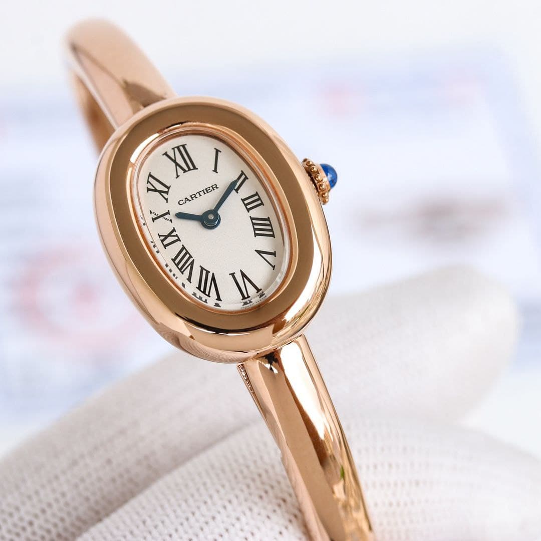 18K Rose Gold Wrapped Cartier Baignoire