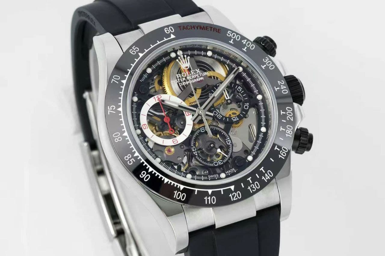 GET  introduces the latest affordable version of the Rolex Daytona Skeleton Watch