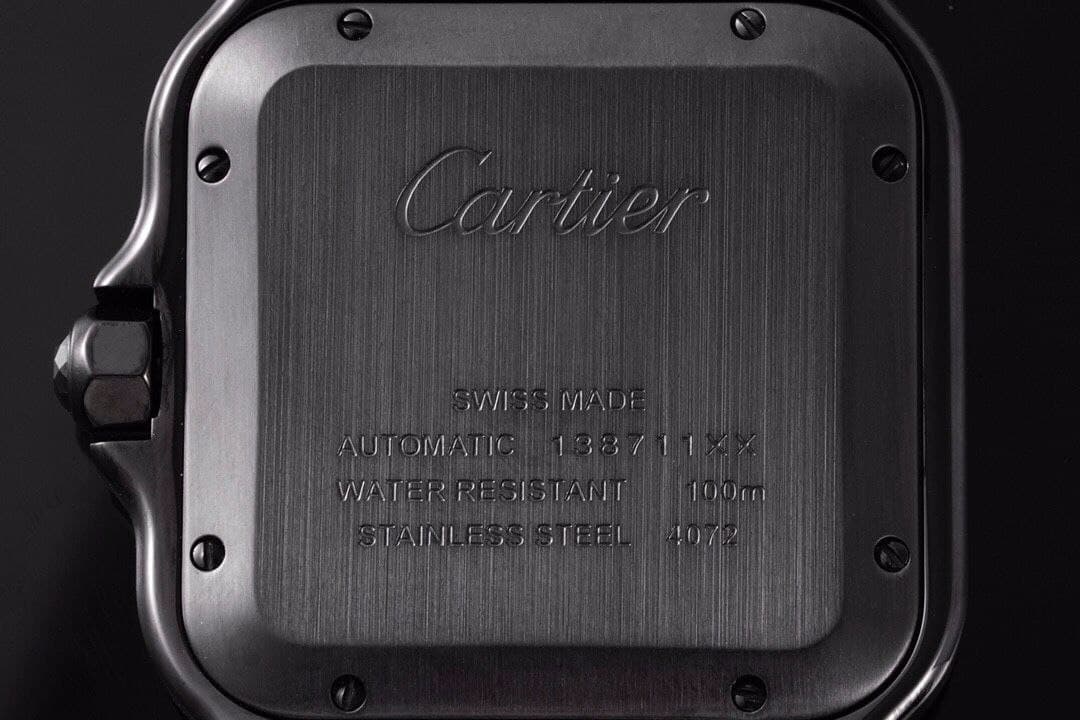Santos De Cartier  BlaCK