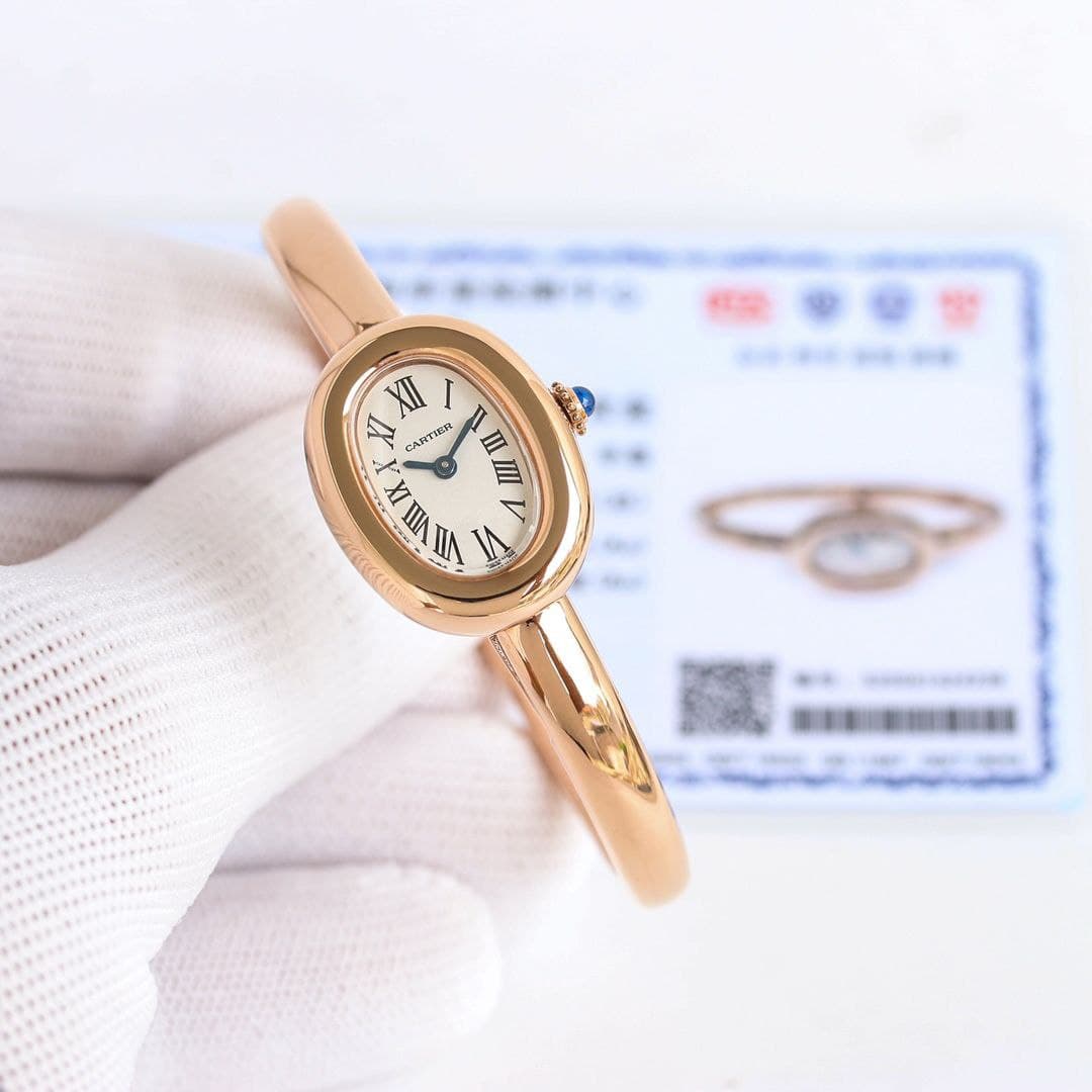 18K Rose Gold Wrapped Cartier Baignoire