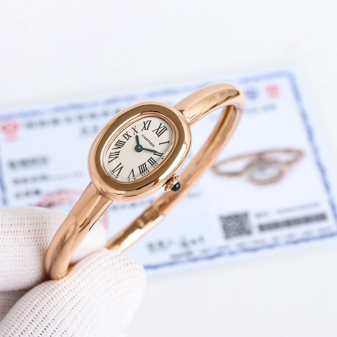 18K Rose Gold Wrapped Cartier Baignoire