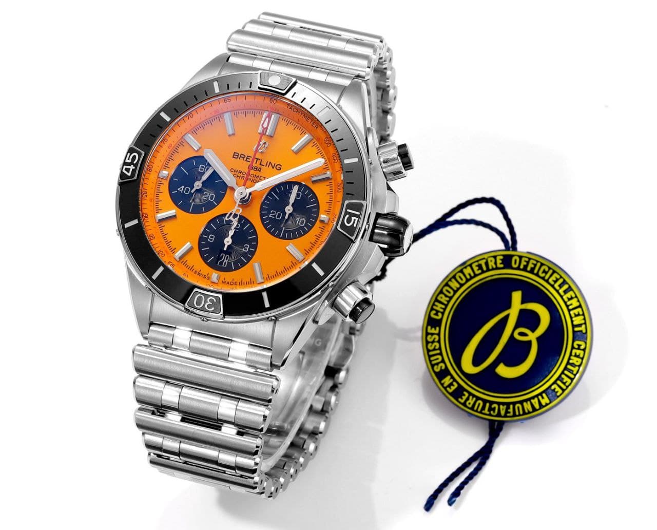Breitling Chronomat B01 Org/Stk