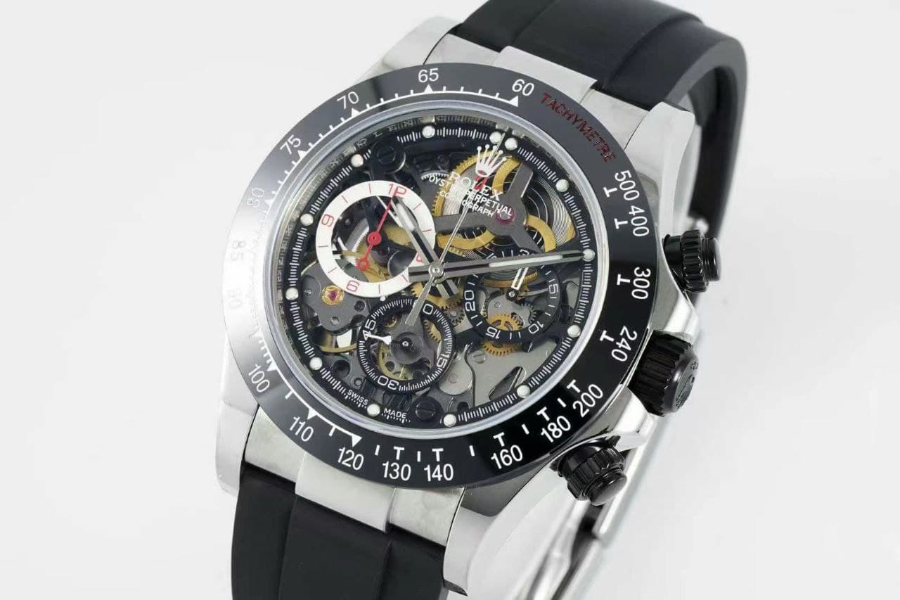 GET  introduces the latest affordable version of the Rolex Daytona Skeleton Watch