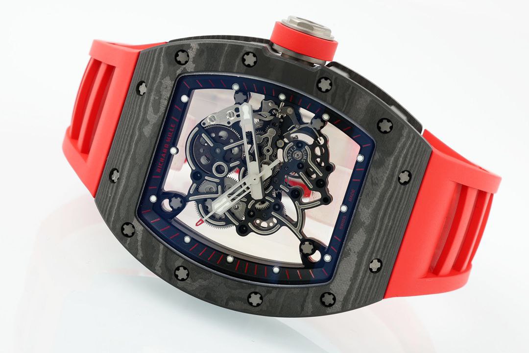 【RICHARD MILLE】 RM055 Bubba Watson Red/Red NTPT/RU Blk Ske