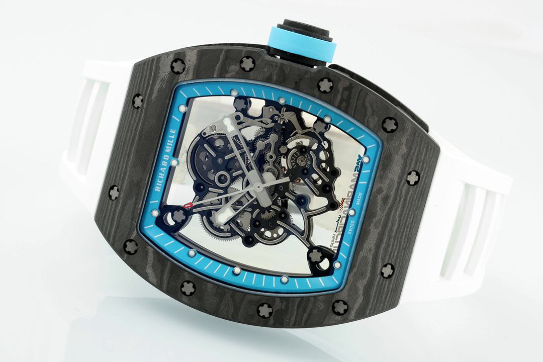 【RICHARD MILLE】 RM055 Bubba Watson Wht/Blu NTPT/RU Blue Ske