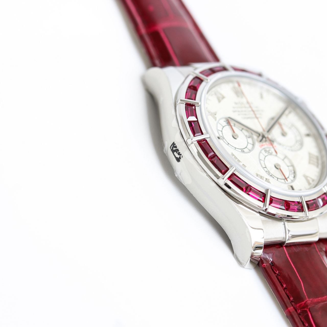 Daytona — Roman Meteorite Dial with 24 Rubies,