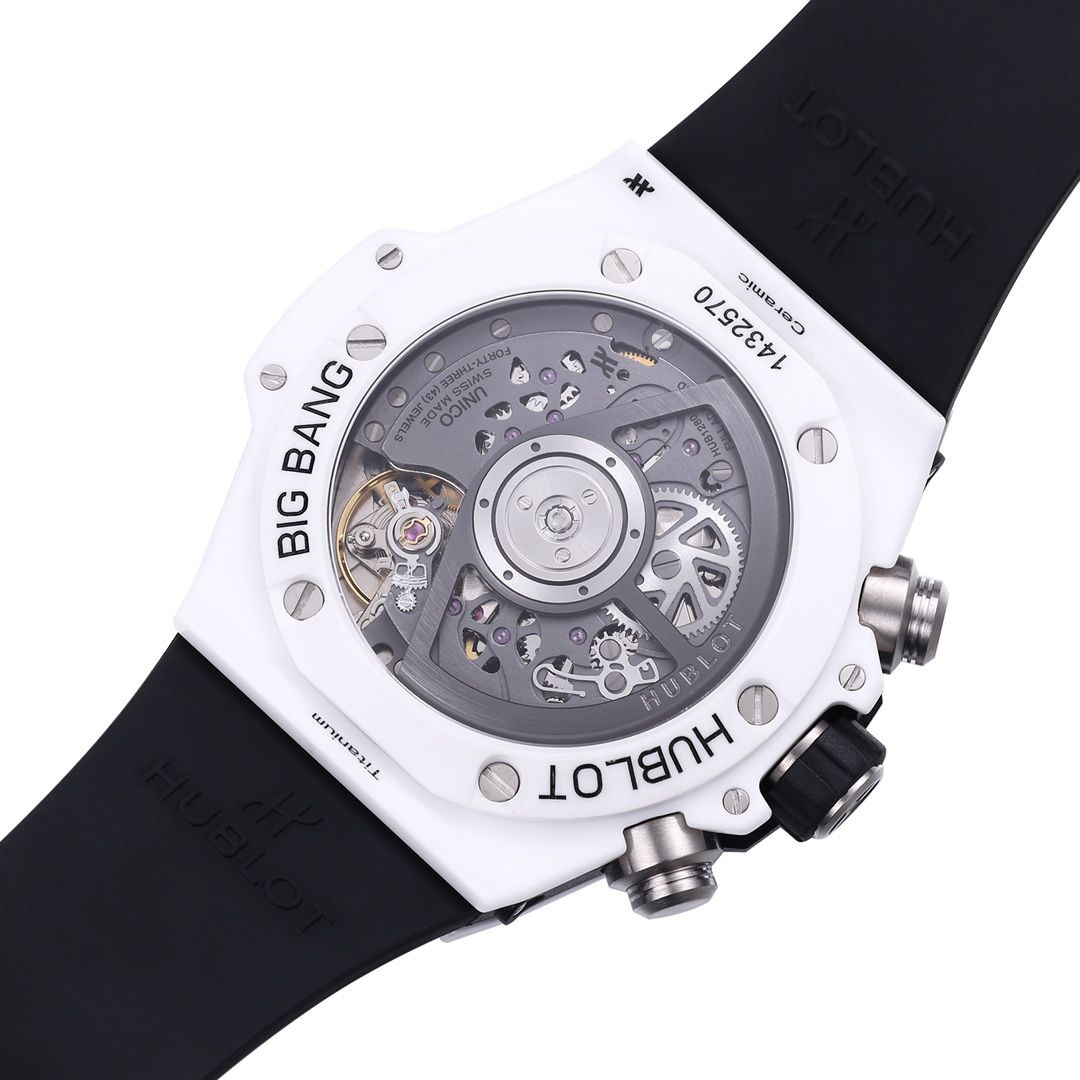 HUBLOT Big Bang Unico 42mm Cer Wht CER/RU Blk Ske BBF A1280
