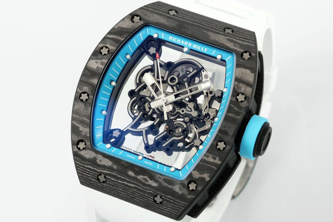 【RICHARD MILLE】 RM055 Bubba Watson Wht/Blu NTPT/RU Blue Ske