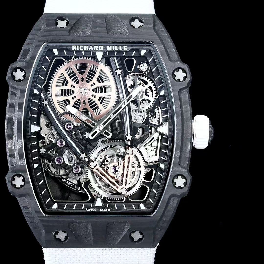 RICHARD MILLE RM 27-05 Flying Tourbillon Rafael Nadal w strap