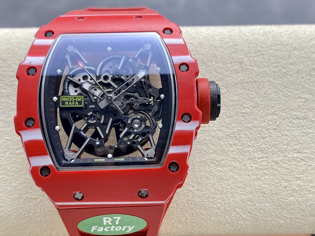 RICHARD MILLE RM35-02 CARBON FIBER CASE