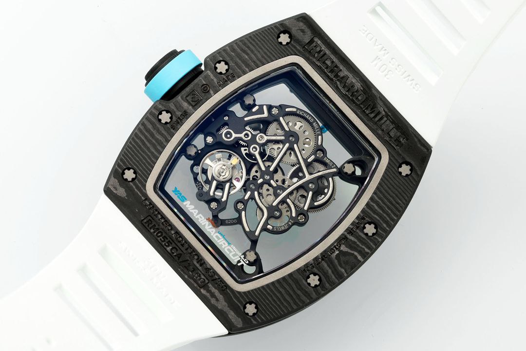 【RICHARD MILLE】 RM055 Bubba Watson Wht/Blu NTPT/RU Blue Ske