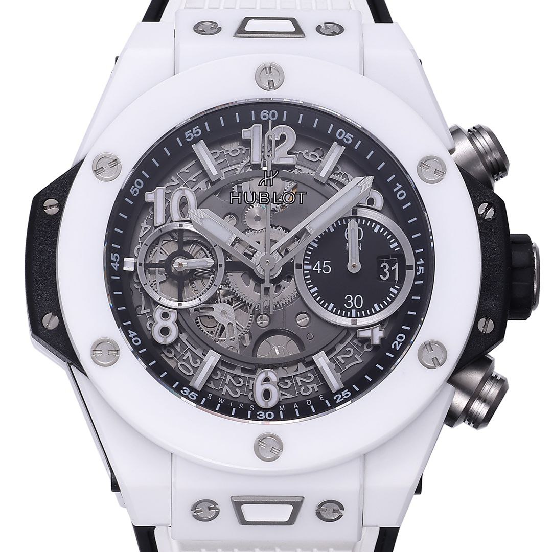 HUBLOT Big Bang Unico 42mm Cer Wht CER/RU Blk Ske BBF A1280