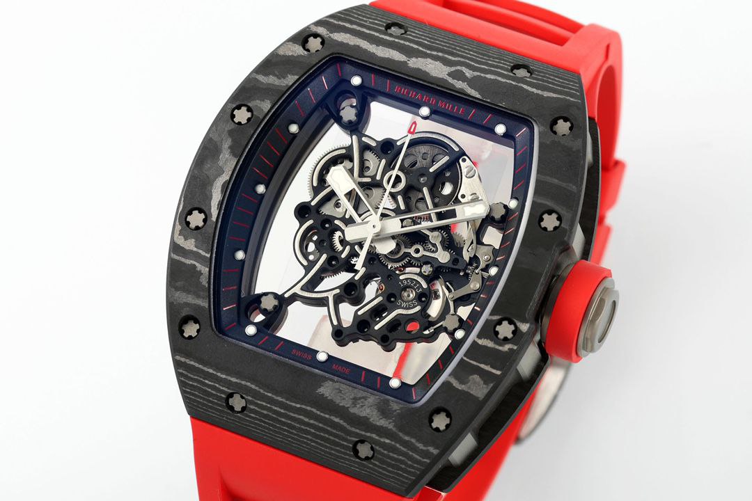 【RICHARD MILLE】 RM055 Bubba Watson Red/Red NTPT/RU Blk Ske