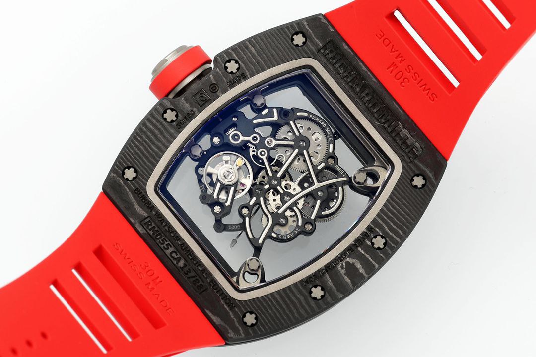 【RICHARD MILLE】 RM055 Bubba Watson Red/Red NTPT/RU Blk Ske