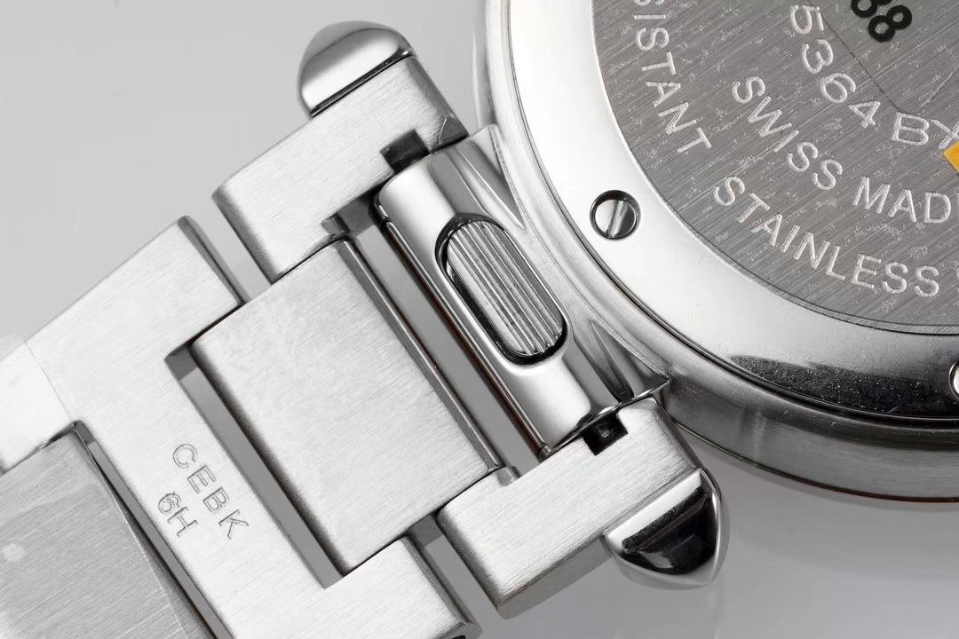 Cartier Pasha Ladies SS/SS White/Num